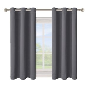 BONZER Grommet Blackout Curtains for Bedroom