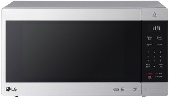 LG LMC2075ST 2.0 cu. ft. Countertop Microwave with NeoChef™, Sensor Cook, SmoothTouch™ Controls, LED Lighting, EasyClean® Interior and Child Lock: Stainless Steel
