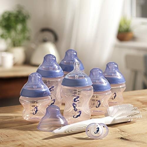 新生儿奶瓶套装 含安抚嘴+杯刷