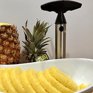 Adorox Stainless Steel Pineapple Fruit Core Slicer