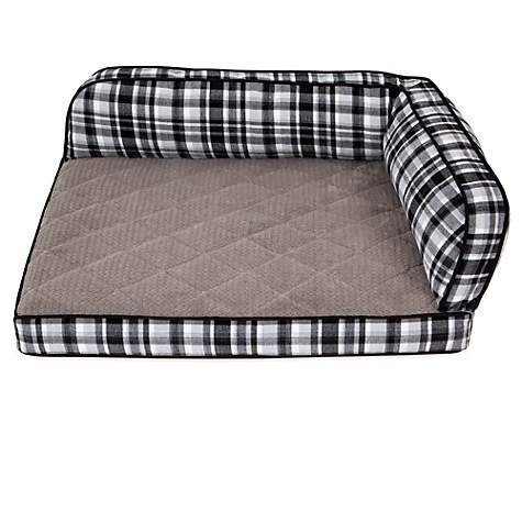 La-Z-Boy Sadie Spencer Plaid Sofa Dog Bed, 38" L X 29" W | Petco