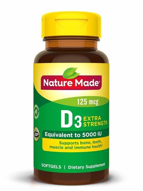 Vitamin D 5000 I.U. Softgels