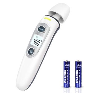 ANMEATE Touchless Thermometer for Adults, Forehead Thermometer for Fever, Body Thermometer and Surface Thermometer 2 in 1 Dual Mode Thermometer