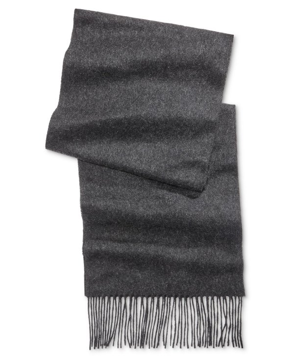 Men's Solid Cashmere Scarf, Created for Macy's