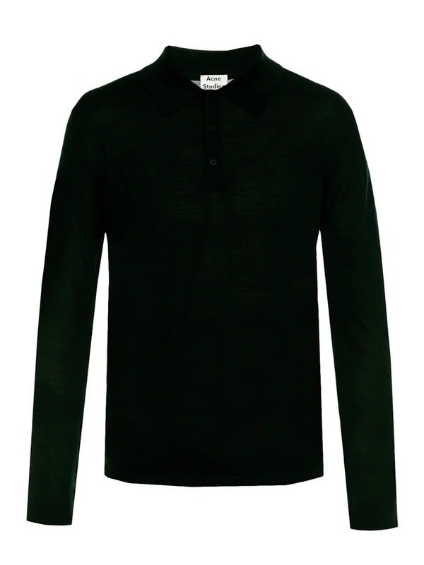 Nadirr polo sweater BLACK