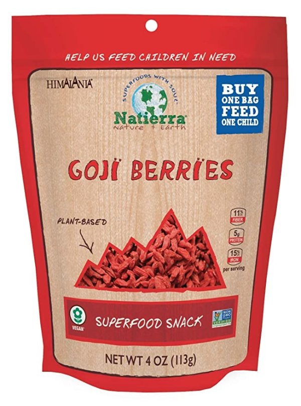 Himalania Goji Berries | Non-GMO & Vegan | 4 Ounce