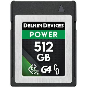 限今天：Delkin Devices 512GB POWER CFexpress Type B 存储卡