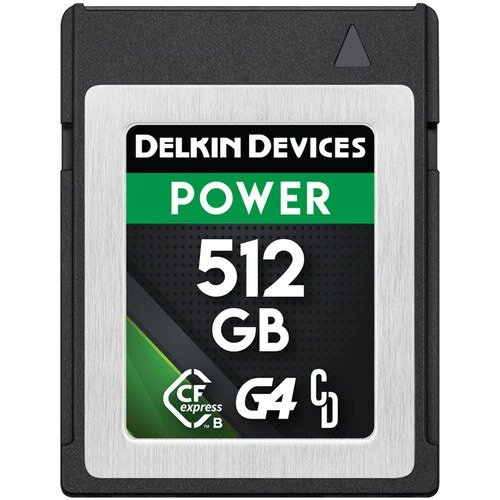 Delkin Devices 512GB POWER CFexpress Type B Memory Card