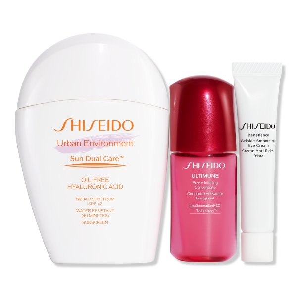 Everyday Sunscreen & Skincare Favorites Set - Shiseido | Ulta Beauty