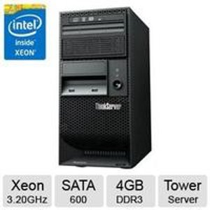 Lenovo 联想ThinkServer TS140 70A4001LUX 服务器 Intel Xeon至强 E3-1225 v3 处理器