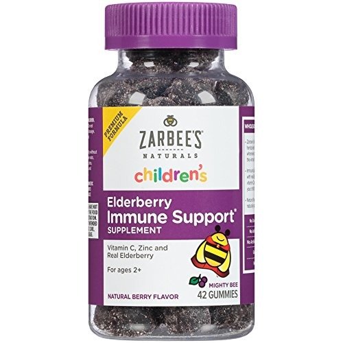 Children's Elderberry Immune Support* Gummies, With Vitamin C, Zinc & Elderberry, 42 Gummies (1 Bottle)