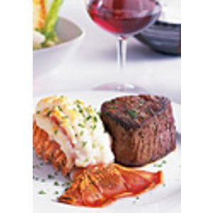 Filet Mignon and Lobster Tail Entree