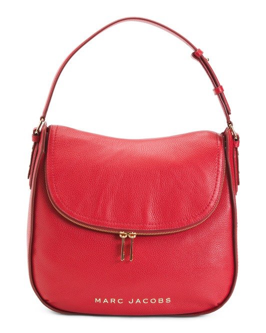 The Groove Leather Flap Hobo