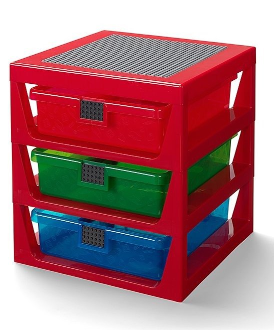 Red LEGO® Rack System