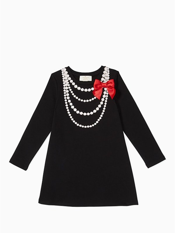 toddlers' pearl necklace dress