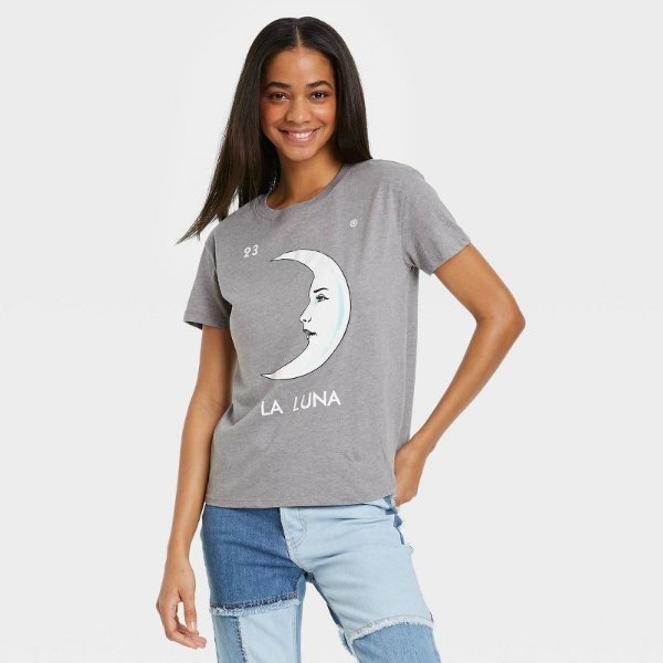 Men's Nirvana Short Sleeve Graphic T-shirt - Denim Heather : Target