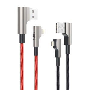 AUKEY Right Angle Lightning Cable