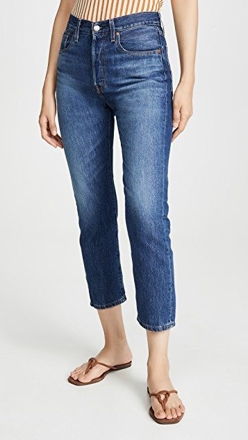 501 Crop Jeans