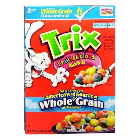 Trix 早餐即食麦片 10.7oz 2盒