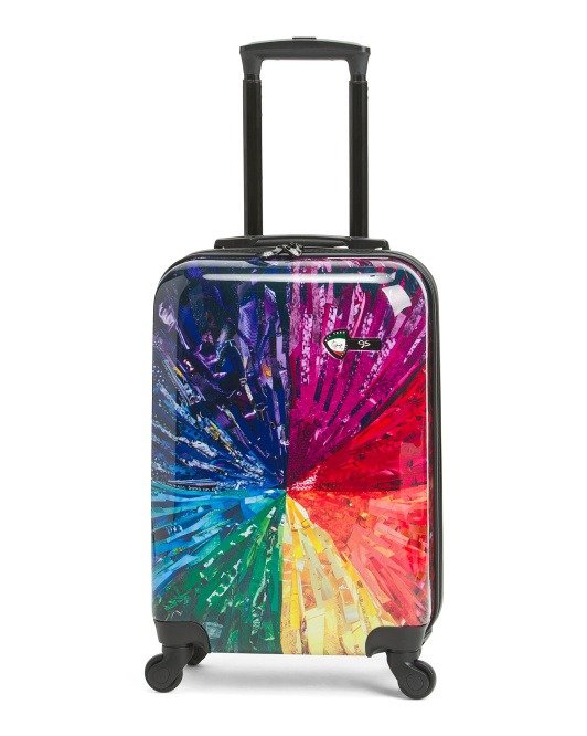 20in Color Wheel Carry On Spinner