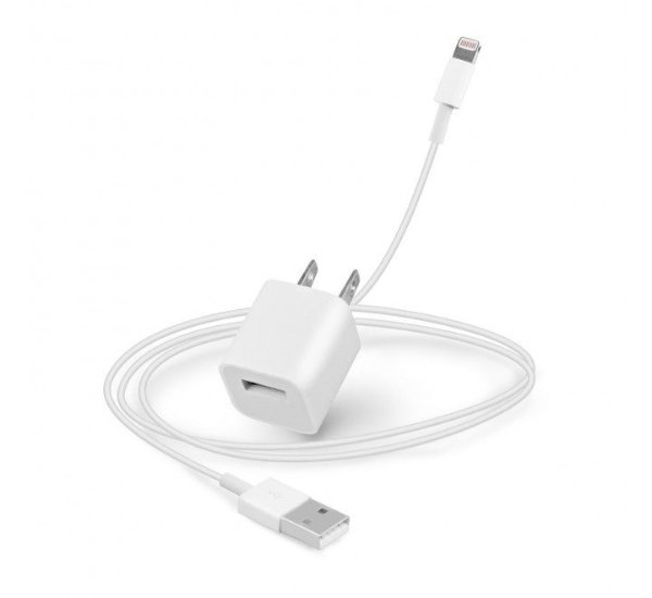Apple A1385 Travel USB 5V Wall Charger with Cable for iPhone/iPad