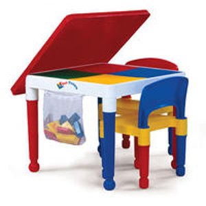 Tot Tutors 2 in 1 Construction Table and Chair Set