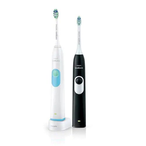 2 Series Plaque Control Dual Handle Electric Toothbrush