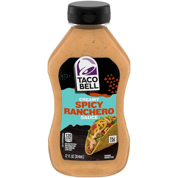 Taco Bell Ranchero 香辣奶油醬 8瓶裝