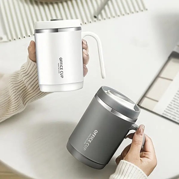 Vacuum Insulated Tumbler With Lid Coffee Cup Large capacity - Temu