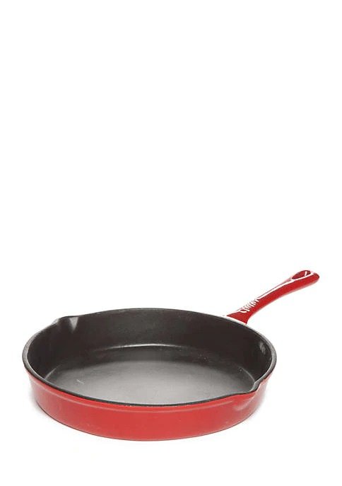 Enamel Cast Iron Frying Pan