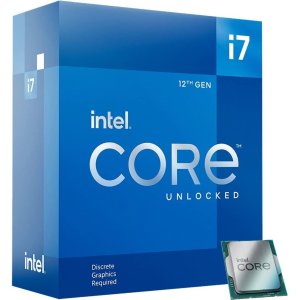 Intel Core i7-12700KF 8P+4E 5GHz LGA1700 处理器