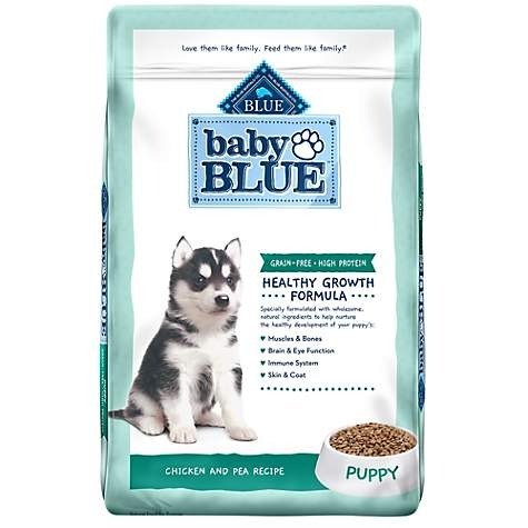 Baby Blue Grain Free High Protein Natural Chicken and Pea Recipe Dry Puppy Food, 20 lbs. | Petco