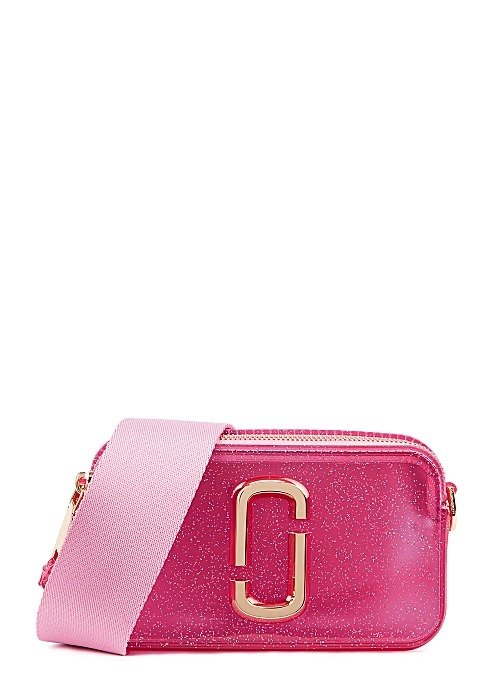 Marc Jacobs Snapshot Pink Pvc Shoulder Bag