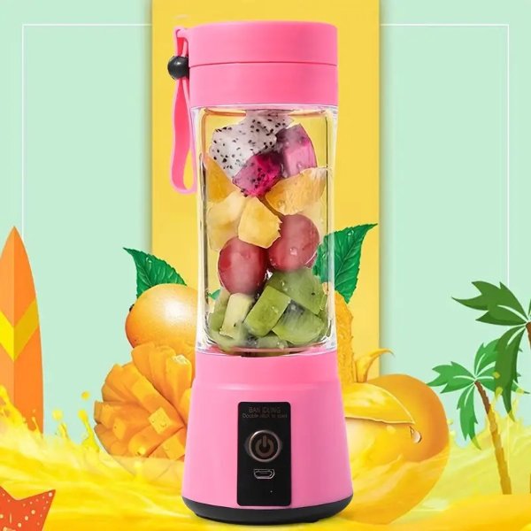 1pc Portable Electric Juice Squeezer Mini Multifunctional Juicer Cup - Home & Kitchen - Temu