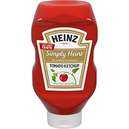SimplyTomato Ketchup, 31 oz Bottle