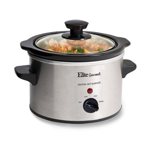 MST-250XS 1.5-Qt. Mini Slow Cooker, Stainless Steel