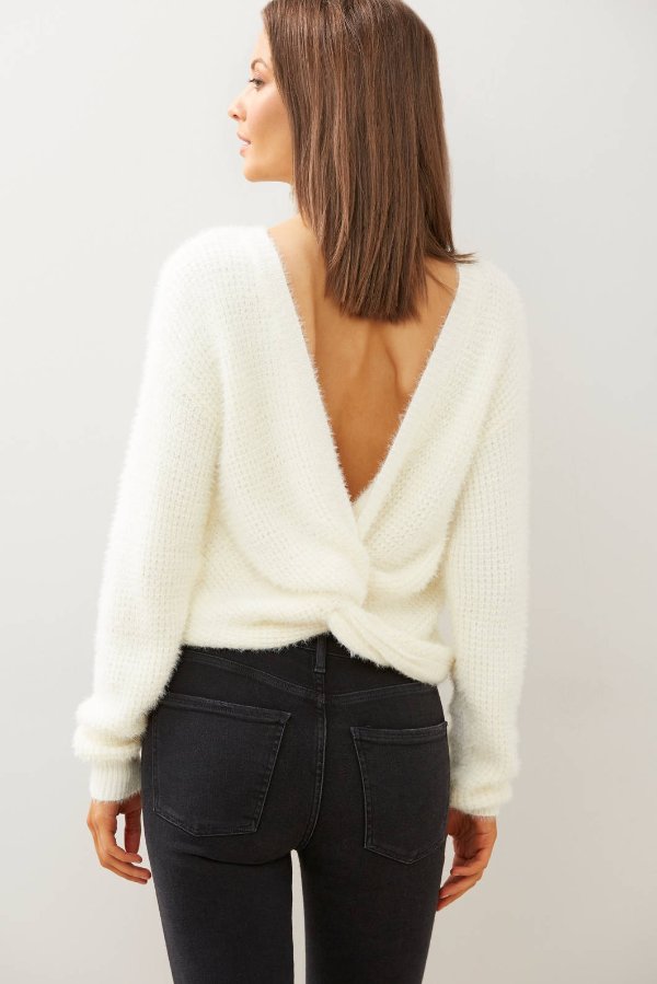 Knot Back Pullover