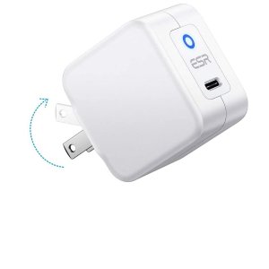 ESR USB C Charger, Mini 20W iPhone Fast Charger PD Charge