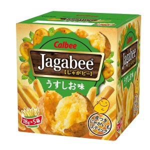 Calbee Jagabee 方盒装薯条18g 5袋