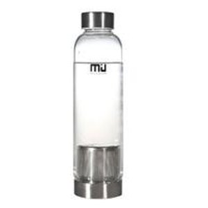 MIU Color glass water bottle with tea infuser & insulation sleeve 18.5oz