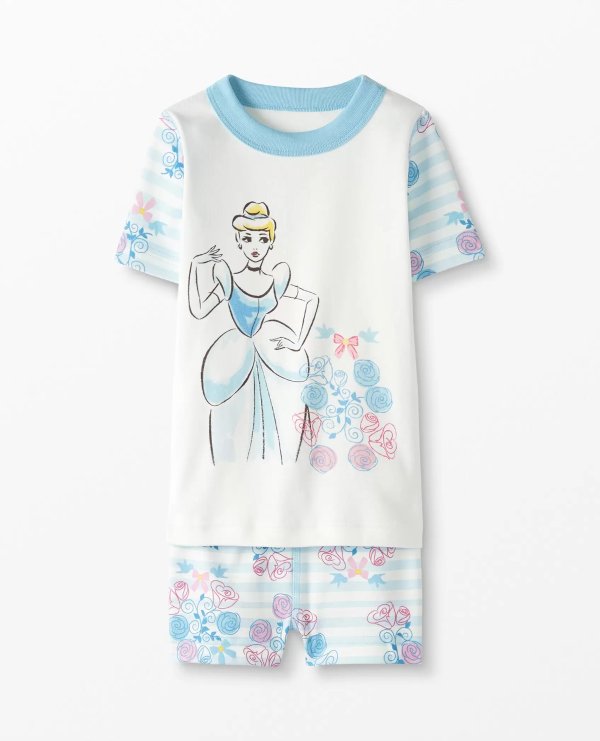 Disney Princess Short John Pajamas