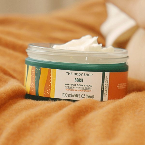 Mandarin & Bergamot Boost Whipped Body Cream - The Body Shop | Ulta Beauty