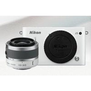 (官方翻新)Nikon 1 J3 1400万像素微单带10-30mm VR镜头套装(白、红可选)