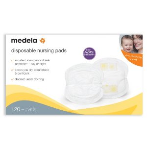 Medela Disposable Nursing Bra Pads, 120 Count
