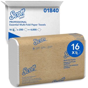Scott Essential Multifold Paper Towels (01804) 16 Packs
