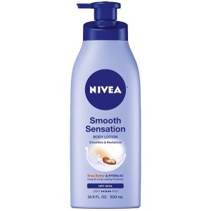 NIVEA Smooth Sensation 保湿润肤乳, 16.9盎司