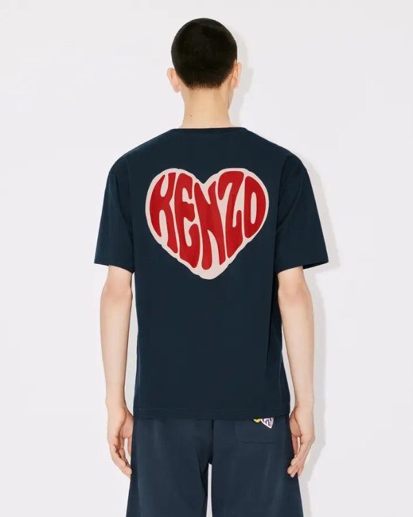 'KENZO Heart' oversize T-shirt