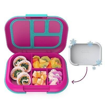 Kids' Chill Lunch Box, Bento-Style Solution, 4 Compartments & Removable