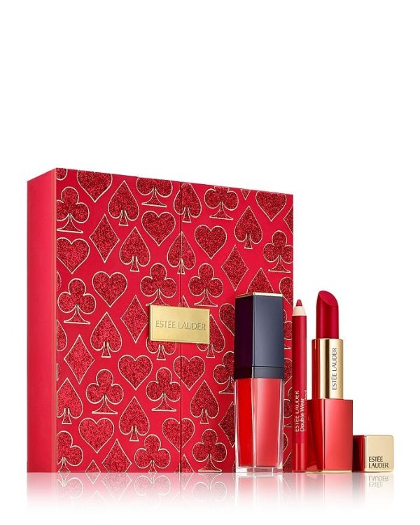 Lady Luck Ruby Lips Gift Set ($78 value)
