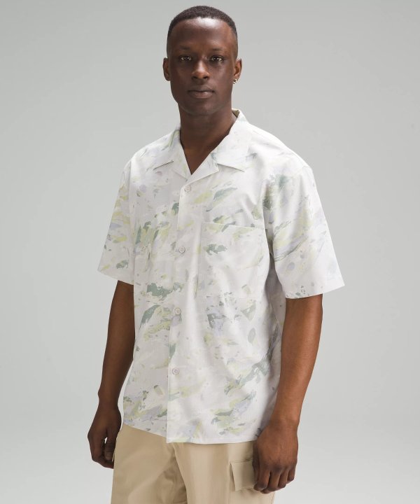 Airing Easy Camp Collar Shirt | Men's Short Sleeve Shirts & Tee's | lululemon